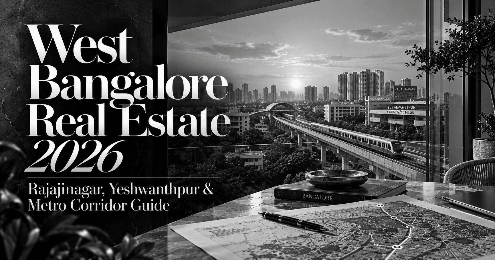 West Bangalore Real Estate 2026 — Rajajinagar, Yeshwanthpur & Metro Corridor Guide
