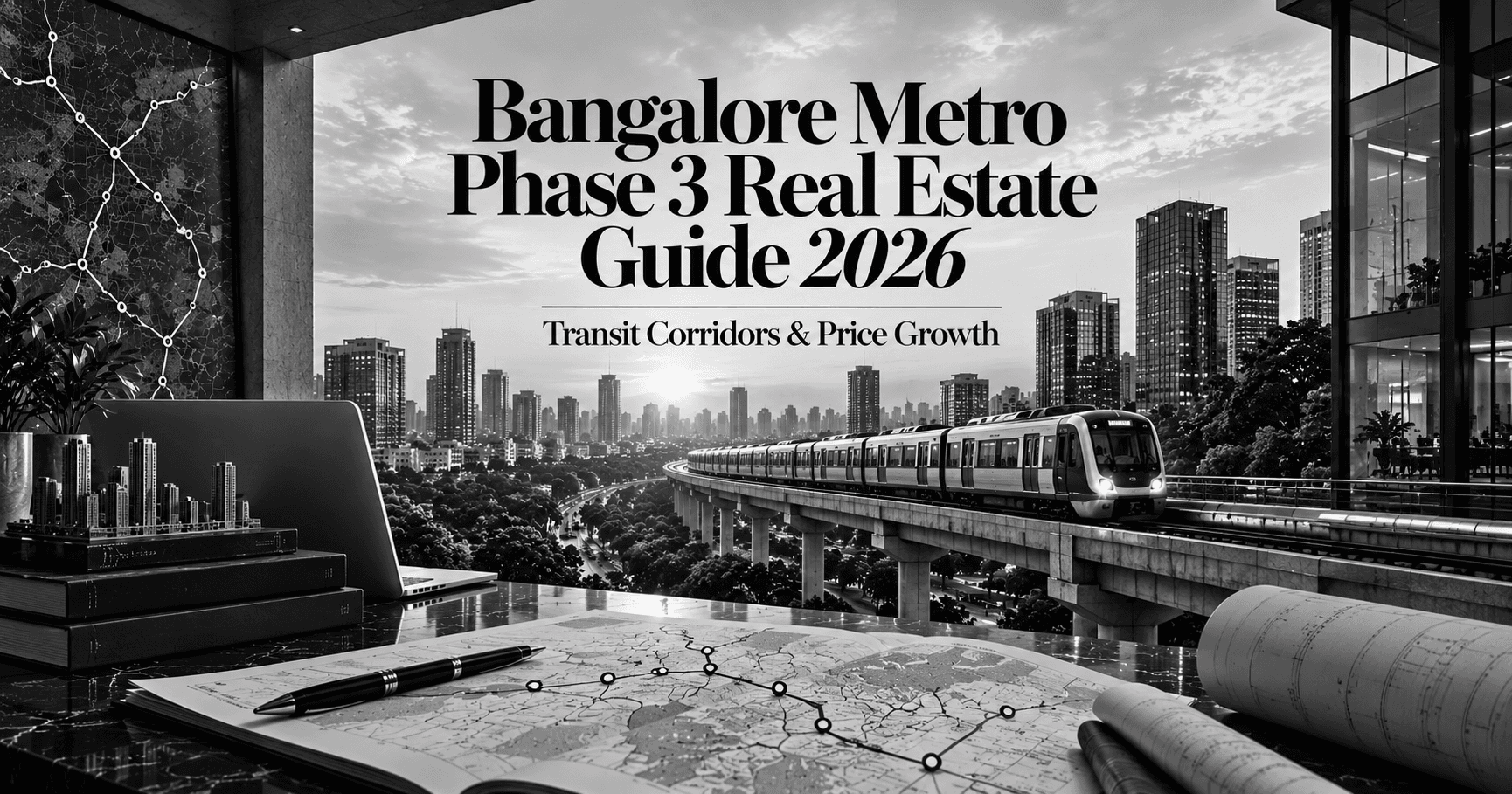 Bangalore Metro Phase 3 Real Estate Guide 2026 — Transit Corridors & Price Growth