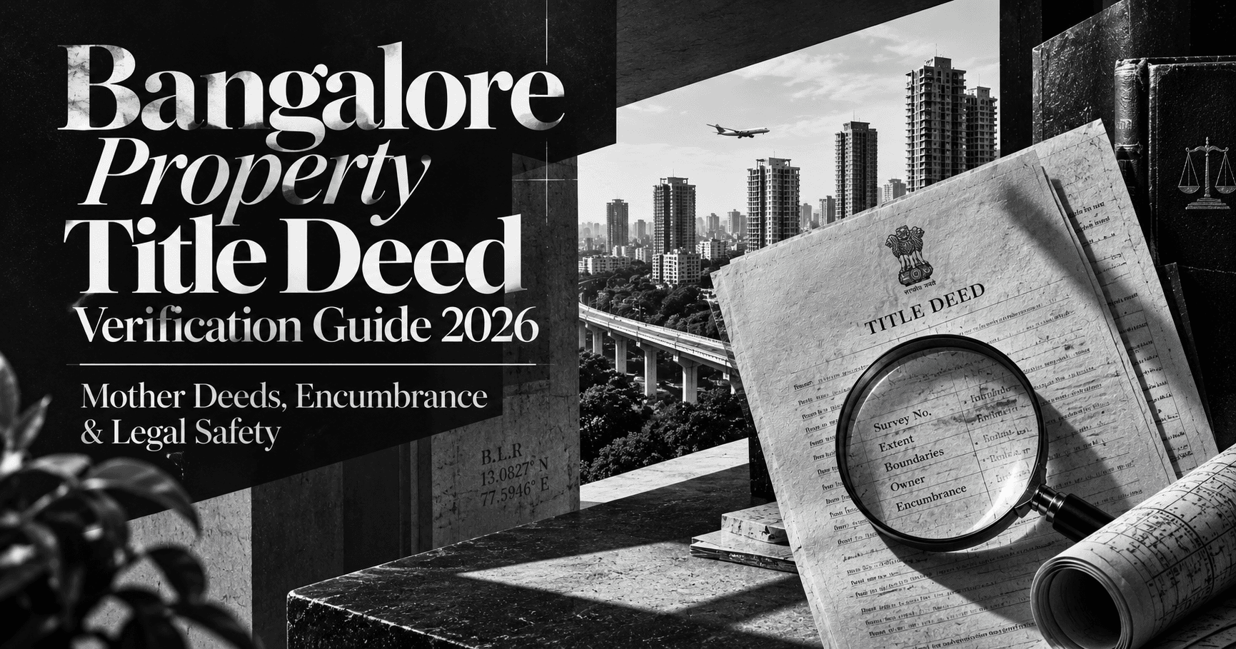 Bangalore Property Title Deed Verification Guide 2026 — Mother Deeds, Encumbrance & Legal Safety