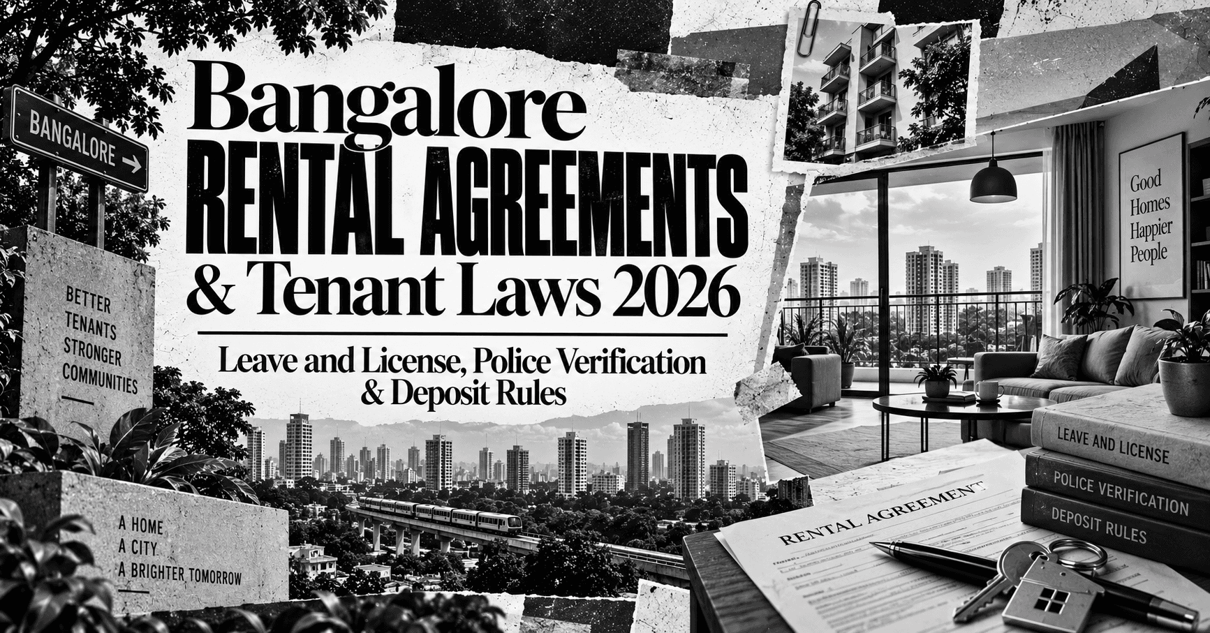 Bangalore Rental Agreements & Tenant Laws 2026 — Leave and License, Police Verification & Deposit Rules