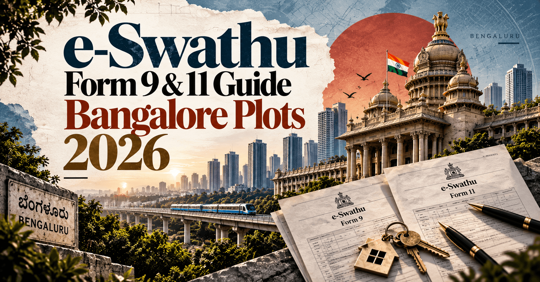 e-Swathu Form 9 & 11 Guide Bangalore Plots 2026