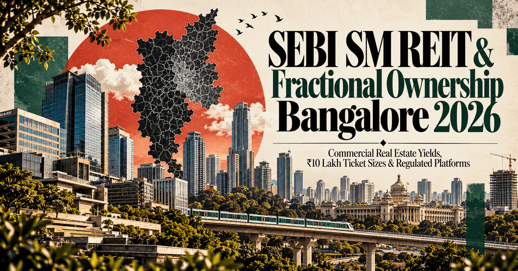 SEBI SM REIT & Fractional Ownership Bangalore 2026 — Commercial Real Estate Yields, ₹10 Lakh Ticket Sizes & Regulated Platforms