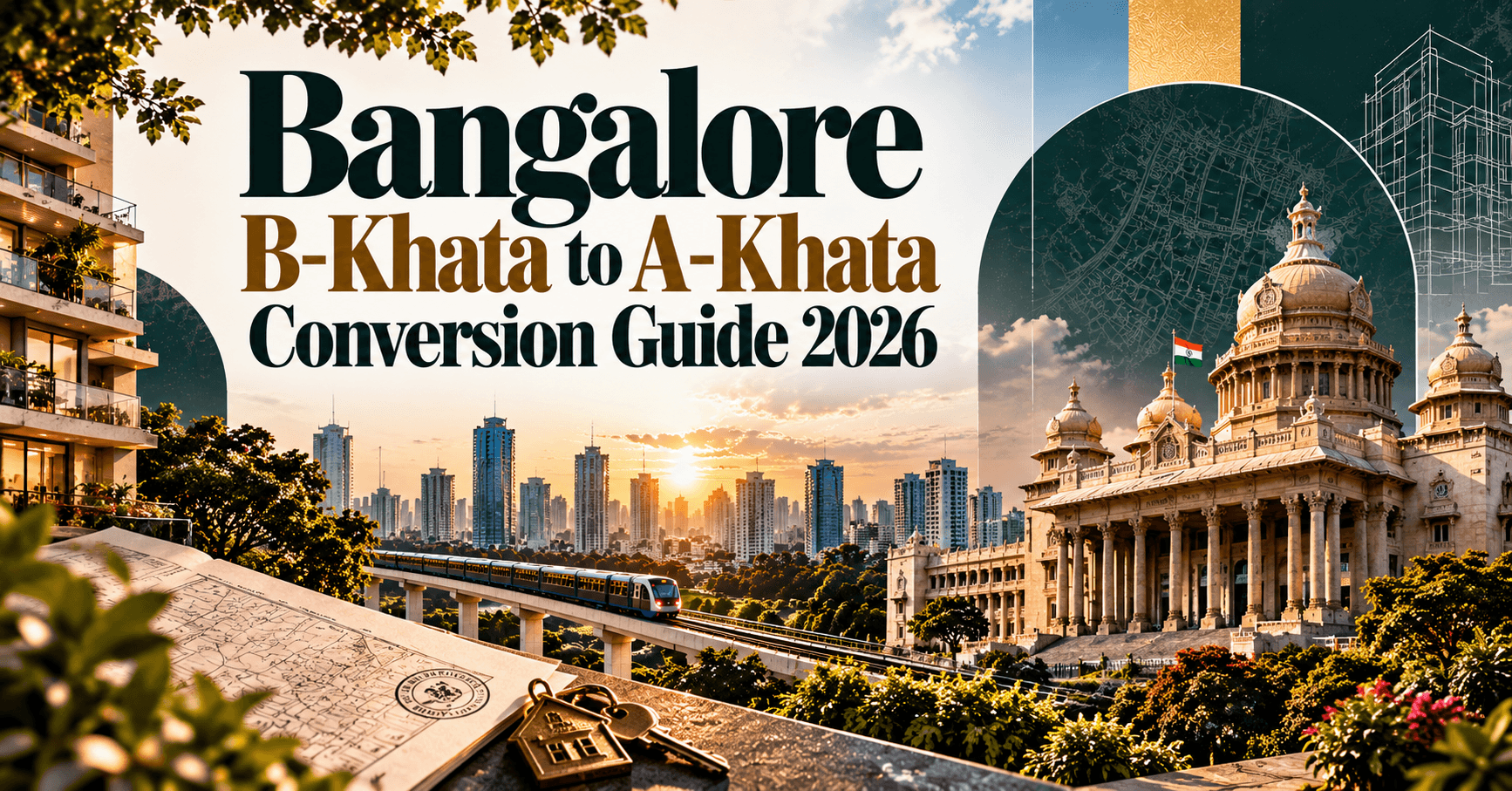Bangalore B-Khata to A-Khata Conversion Guide 2026 — Eligibility, e-Aasthi 2.0 Integration, Betterment Fees & Bank Loans