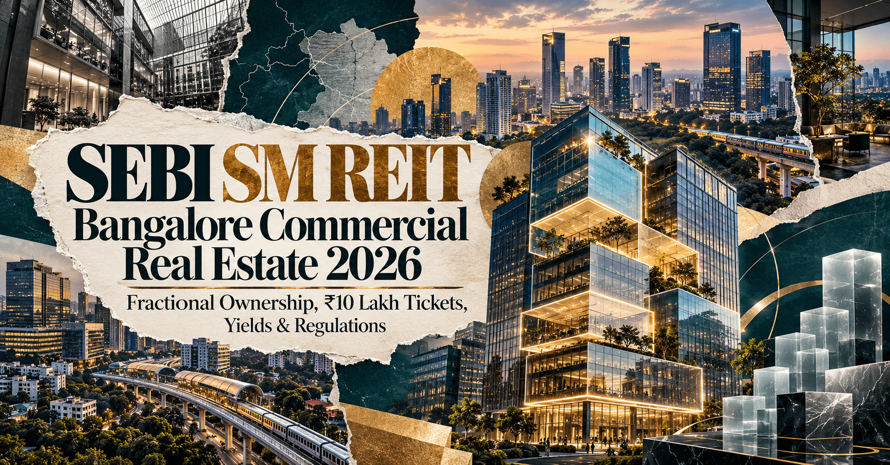 SEBI SM REIT Bangalore Commercial Real Estate 2026 — Fractional Ownership, ₹10 Lakh Tickets, Yields & Regulations