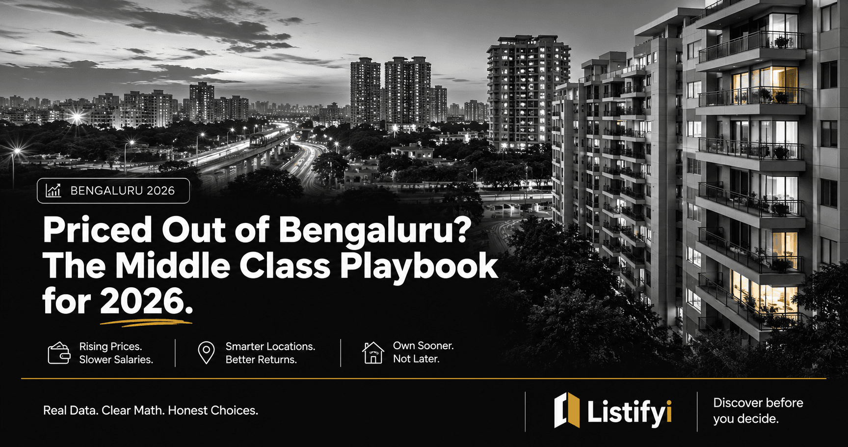 42% of Bengaluru Buyers Are Priced Out of Sub-₹1 Crore Homes. Here's How the Middle Class Still Wins in 2026