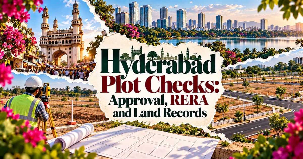 Hyderabad Plot Checks: Approval, RERA and Land Records