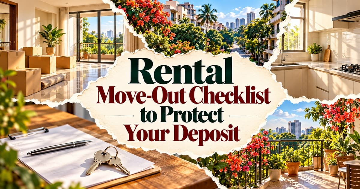 Rental Move-Out Checklist to Protect Your Deposit