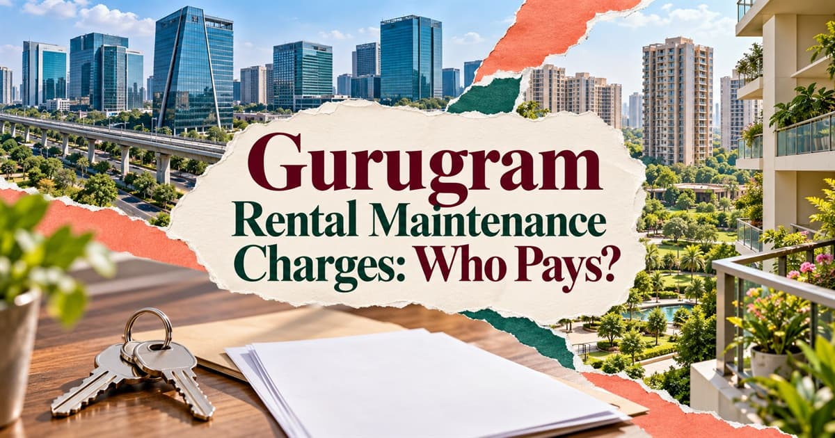 Gurugram Rental Maintenance Charges: Who Pays?