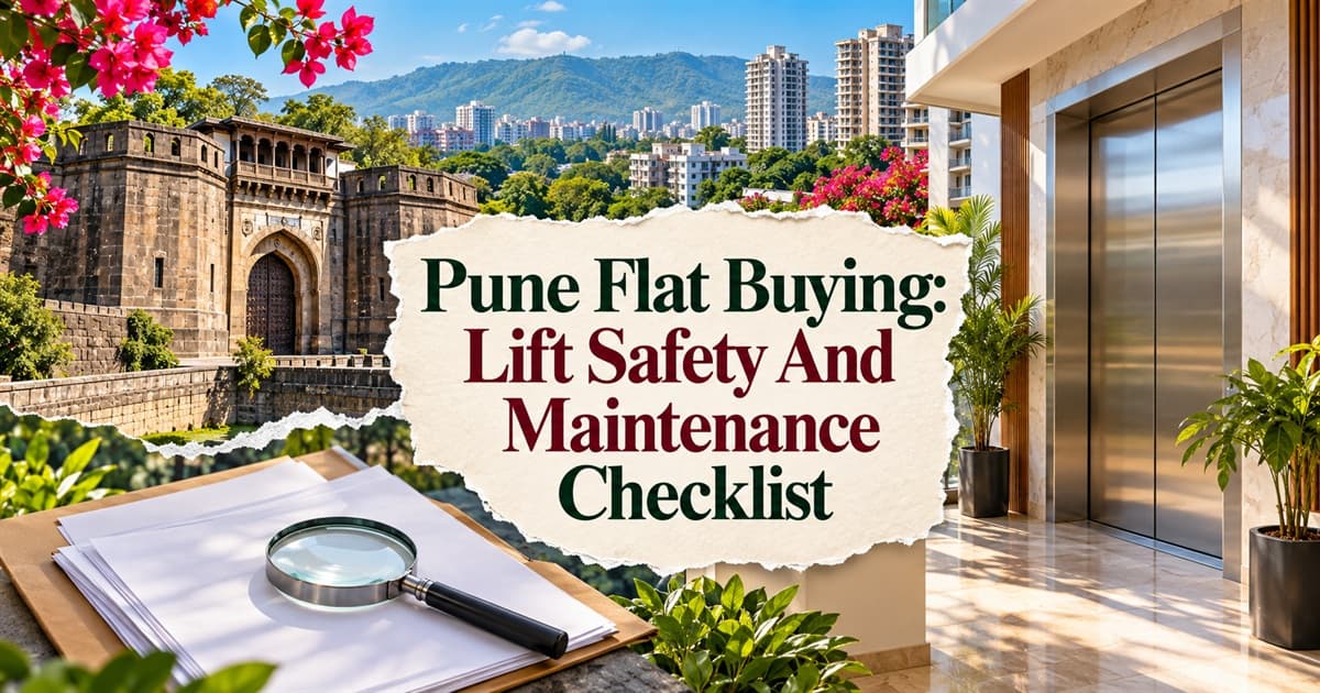 Pune Flat Buying: Lift Safety And Maintenance Checklist