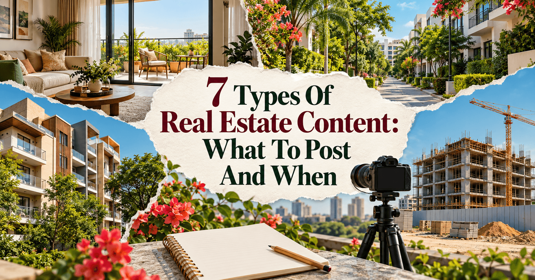 7 Types Of Real Estate Content: What To Post And When