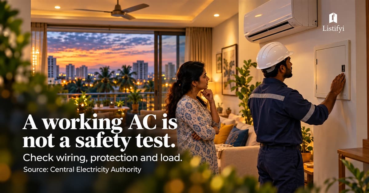 Chennai Resale Flat: Electrical Checks Before Adding ACs