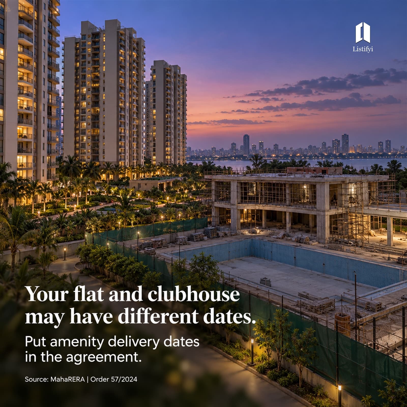 Mumbai Flat Booking: Check Clubhouse Handover Dates