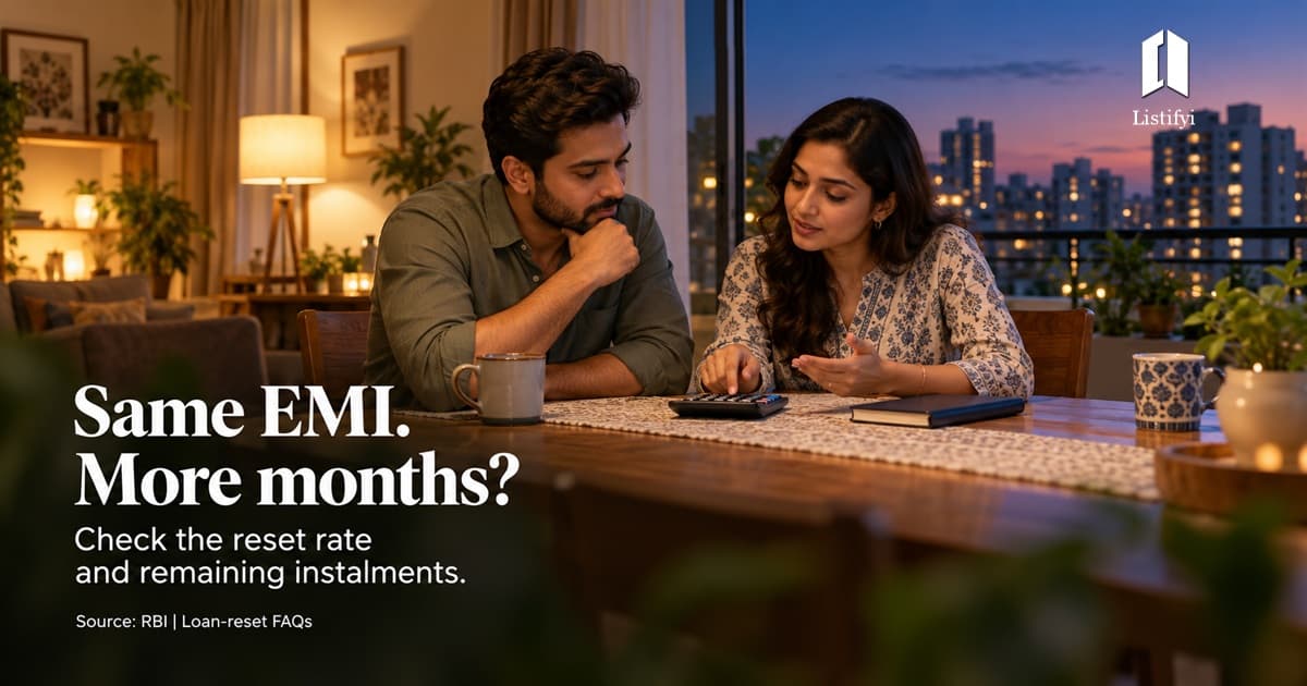 Home Loan EMI Unchanged? Check Your Remaining Tenure