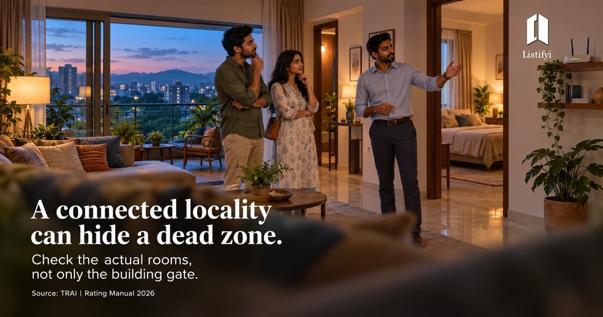 Pune Flat Hunting: Check Mobile Signal And Broadband