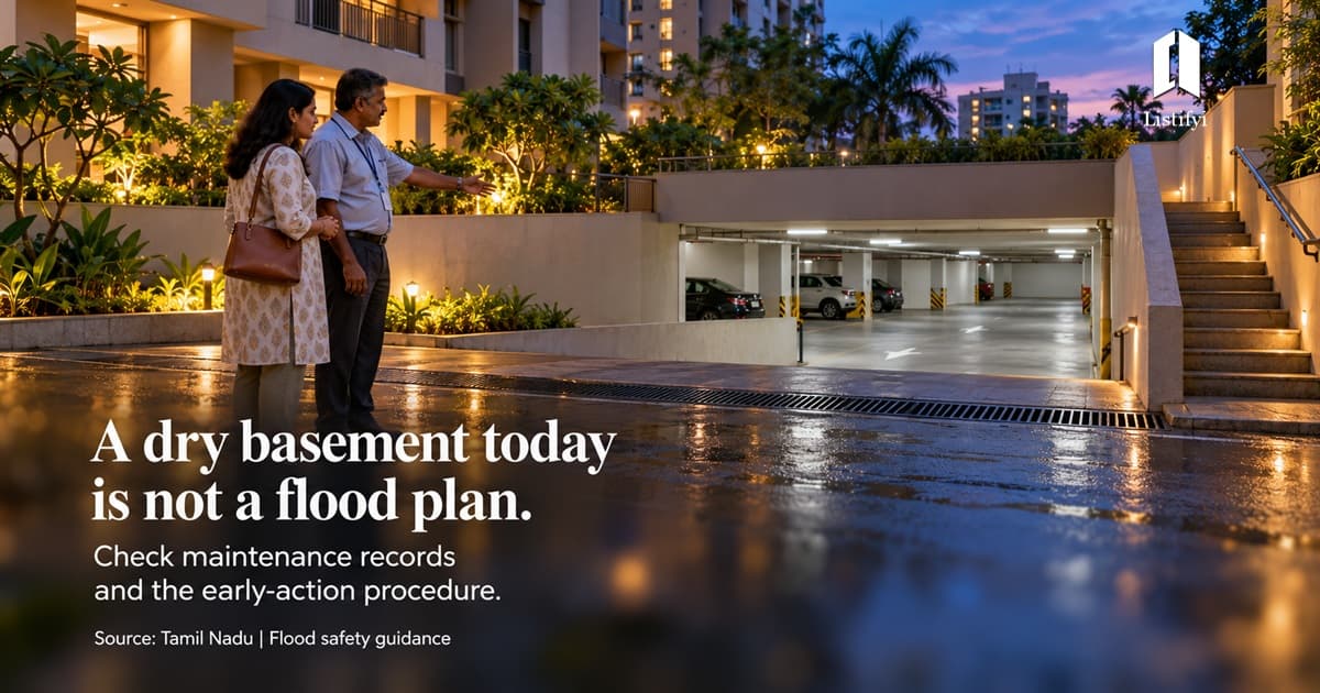 Chennai Basement Parking: Check Flood Readiness