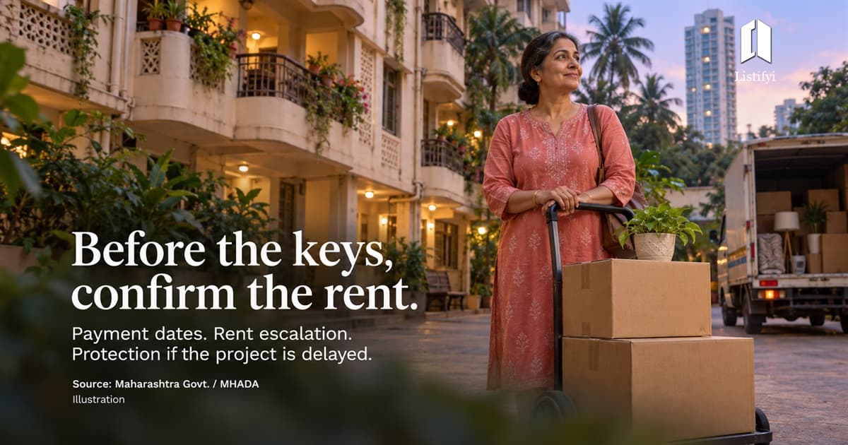 Mumbai Redevelopment: Check Transit Rent Before Vacating